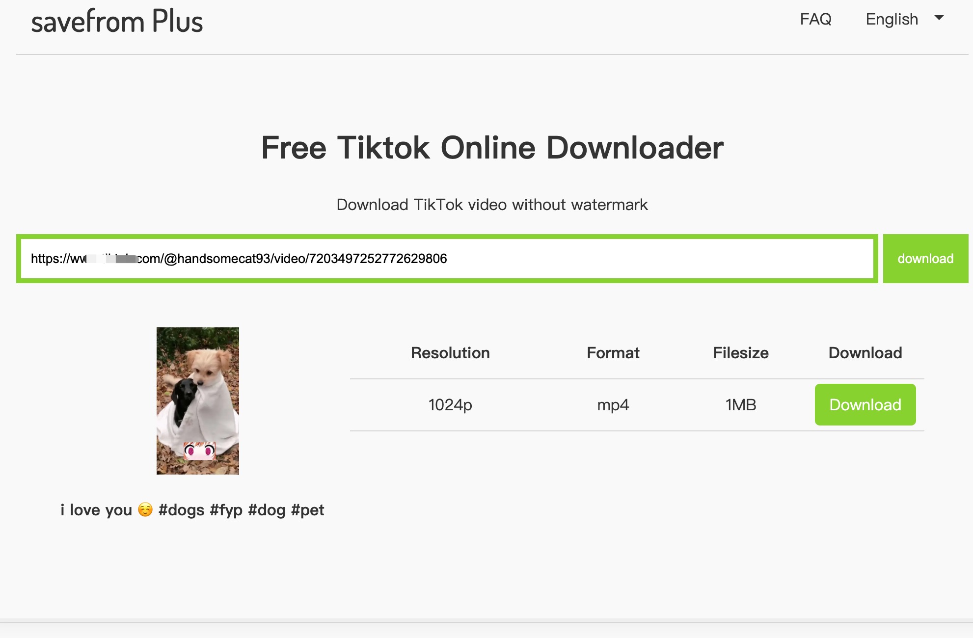 how to use VideoAnt download tiktok videos step 2